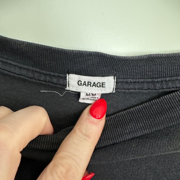 *3/$25* Garage Gray Boxy Crop T-Shirt - Picture 2 of 3
